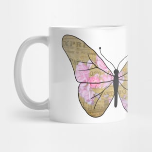 Schmetterling zwischen den Zeilen Mug